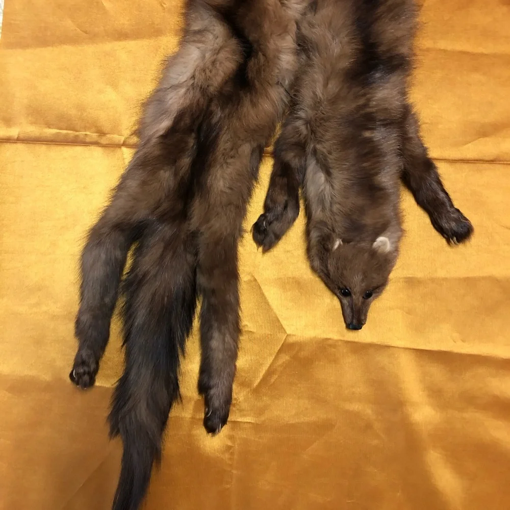 Elegant Brown Fur/Mink Collar - Picture 9 of 12